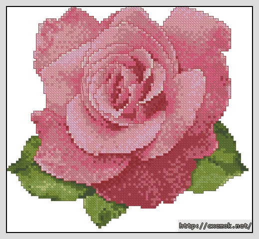 Download embroidery patterns by cross-stitch  - Pink confetti, author 