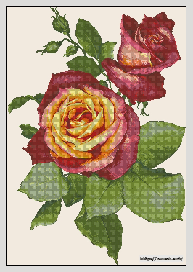 Download embroidery patterns by cross-stitch  - Broadway, author 