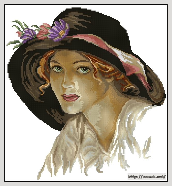 Download embroidery patterns by cross-stitch  - Ретро, author 