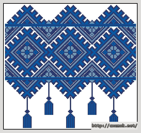 Download embroidery patterns by cross-stitch  - Вышитый рушник, author 