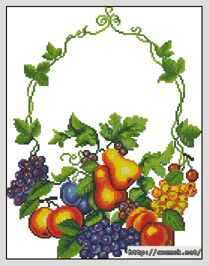 Download embroidery patterns by cross-stitch  - Рушник 