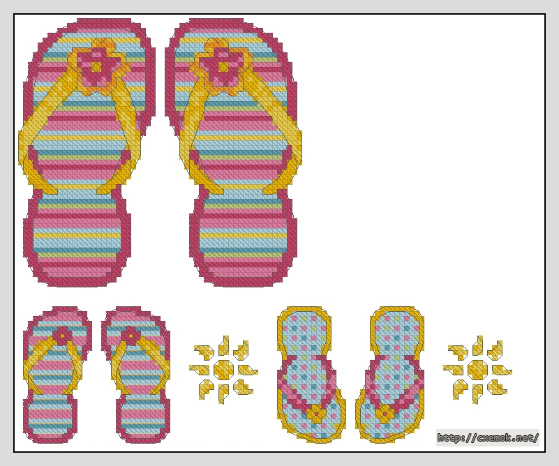 Download embroidery patterns by cross-stitch  - Август, author 