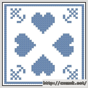 Download embroidery patterns by cross-stitch  - Бискорню орнамент2