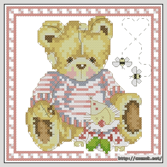 Download embroidery patterns by cross-stitch  - Clowing around, author 