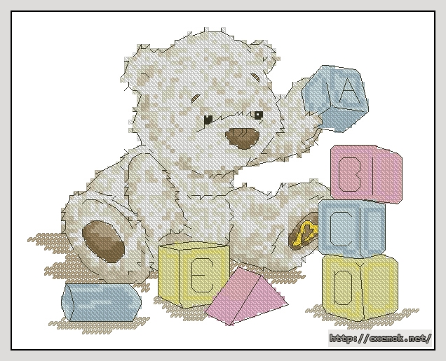 Download embroidery patterns by cross-stitch  - Lickle bit clever, author 