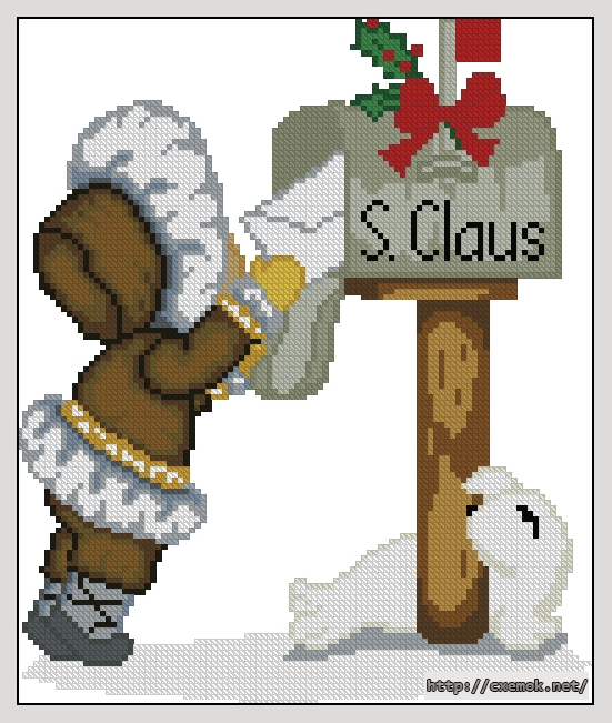 Download embroidery patterns by cross-stitch  - Shanu''s letter, author 