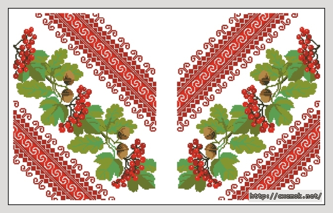 Download embroidery patterns by cross-stitch  - Зоюшкины фантазии