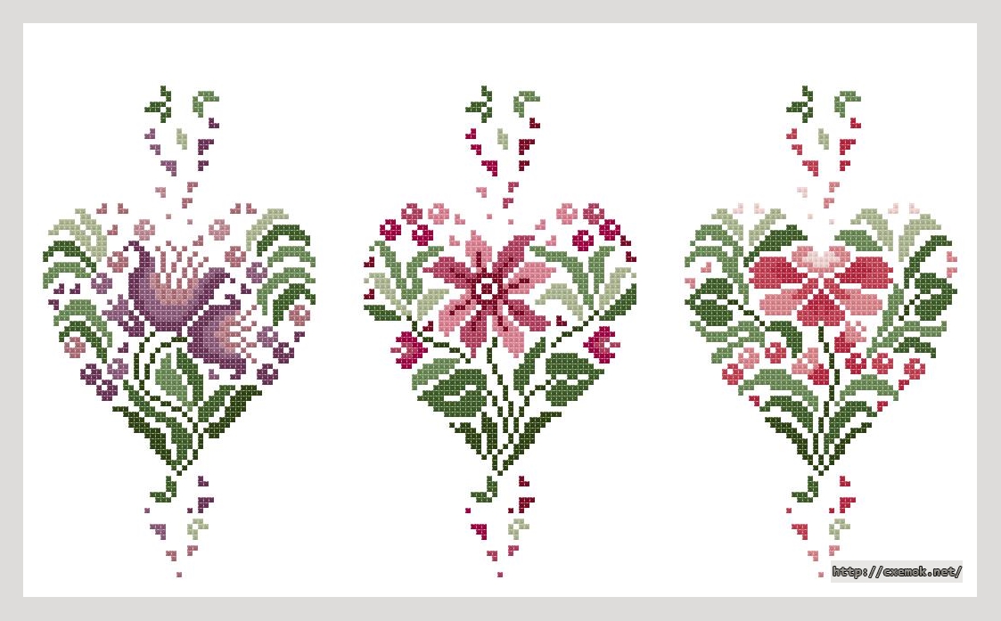 Download embroidery patterns by cross-stitch  - Emozioni, author 