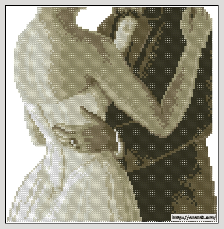 Download embroidery patterns by cross-stitch  - Wedding dance, author 