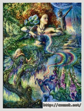 Download embroidery patterns by cross-stitch  - The enchantment, author 