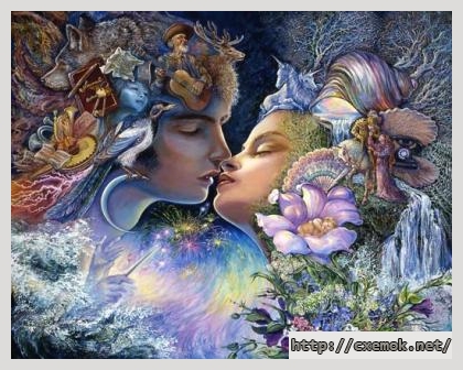 Download embroidery patterns by cross-stitch  - Prelude to a kiss, author 