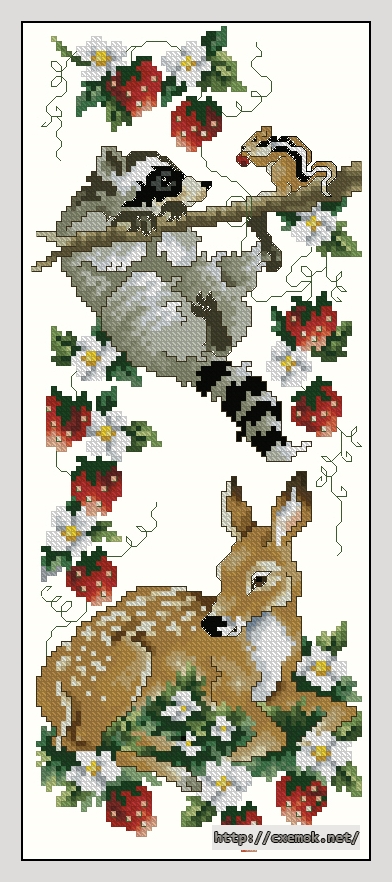 Download embroidery patterns by cross-stitch  - Spring awakening, author 