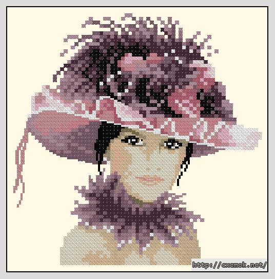 Download embroidery patterns by cross-stitch  - Sophia, author 