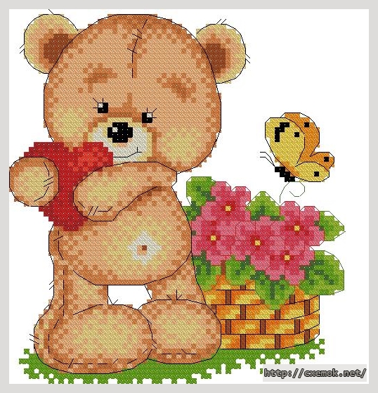 Download embroidery patterns by cross-stitch  - Дарю любовь, author 