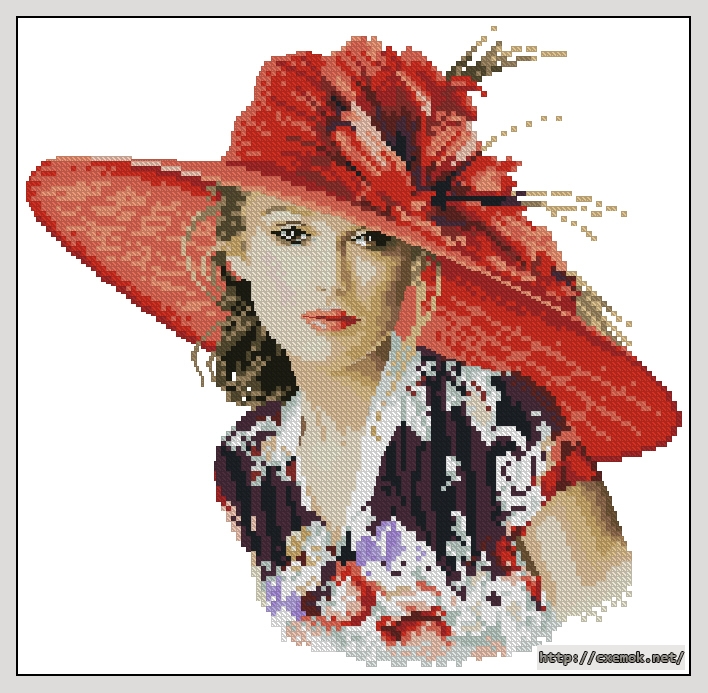 Download embroidery patterns by cross-stitch  - Victoria, author 
