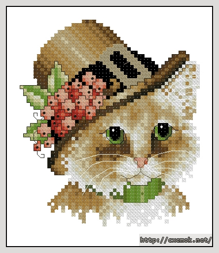 Download embroidery patterns by cross-stitch  - Lutik