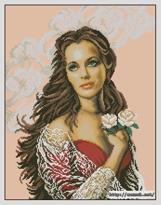Download embroidery patterns by cross-stitch  - Diva, author 