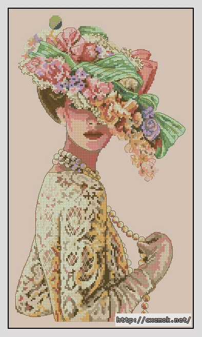 Download embroidery patterns by cross-stitch  - Victorian elegance, author 