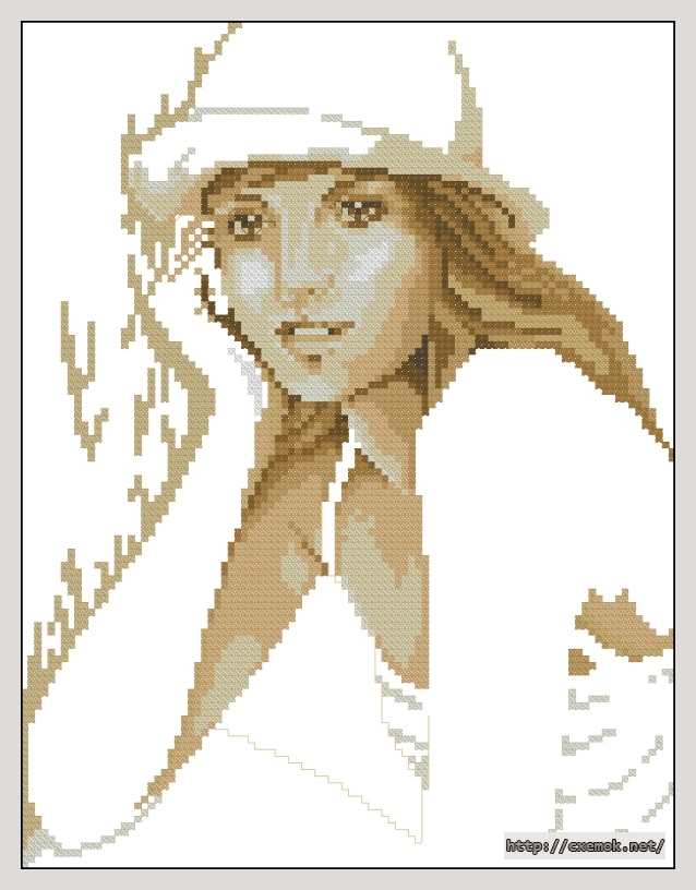 Download embroidery patterns by cross-stitch  - Sara moon, author 