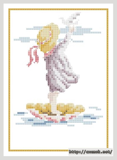 Download embroidery patterns by cross-stitch  - Virgo, author 