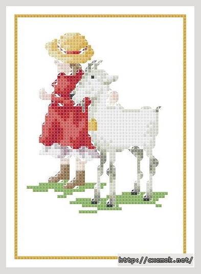 Download embroidery patterns by cross-stitch  - Capricorn, author 