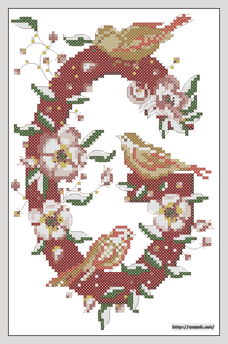 Download embroidery patterns by cross-stitch  - G, author 