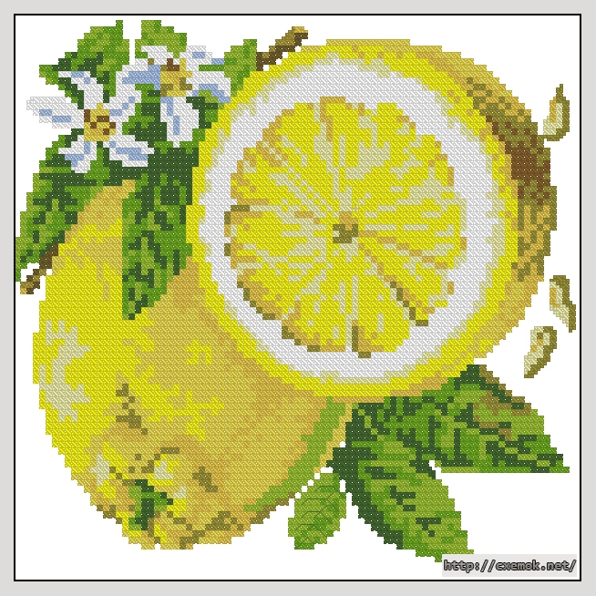 Отзывы о товаре Рисунок-схема на ткани «Каролинка» КБЦ 3058 Ветка с лимонами (арт. КБЦ 3058)