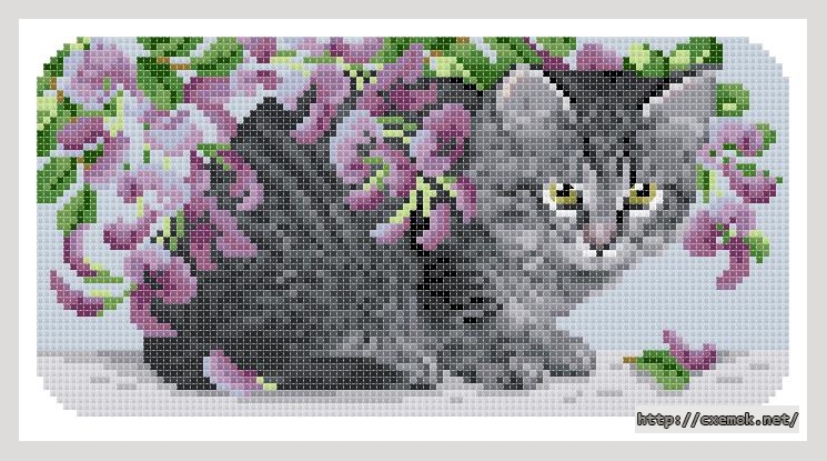 Download embroidery patterns by cross-stitch  - Tilly, author 