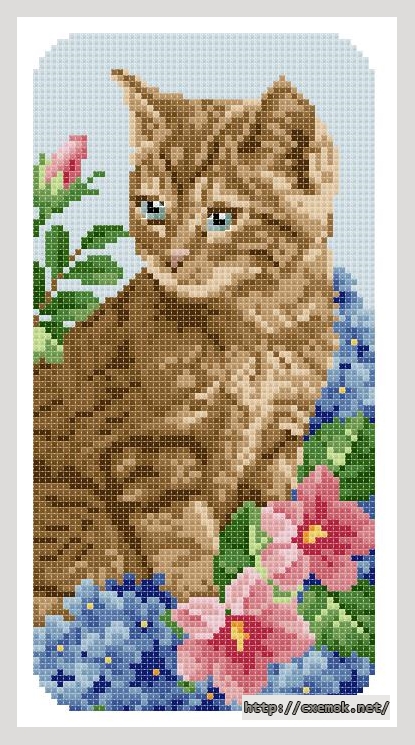 Download embroidery patterns by cross-stitch  - Misty, author 