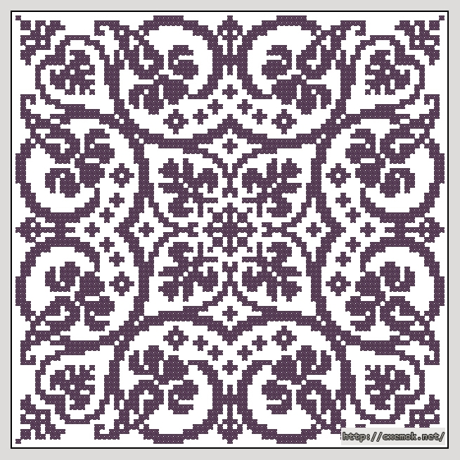 Download embroidery patterns by cross-stitch  - Орнамент