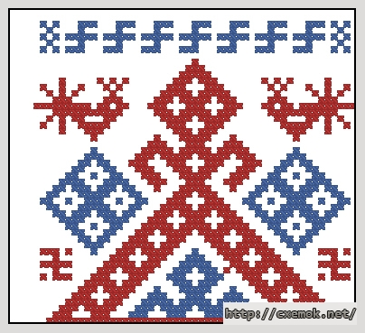 Download embroidery patterns by cross-stitch  - Оберег 