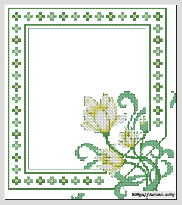 Download embroidery patterns by cross-stitch  - Узор