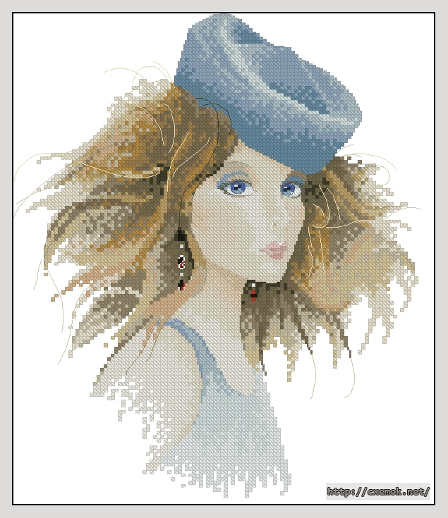 Download embroidery patterns by cross-stitch  - Natasha, author 