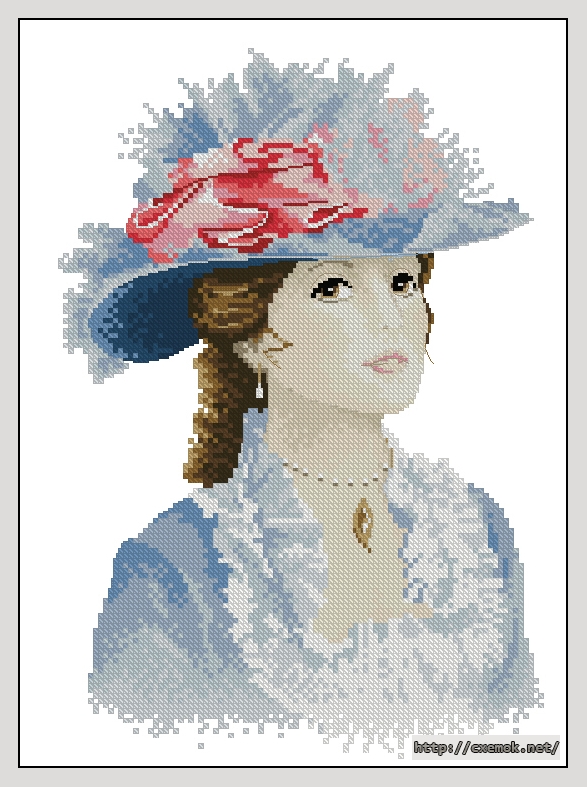 Download embroidery patterns by cross-stitch  - Maria, author 