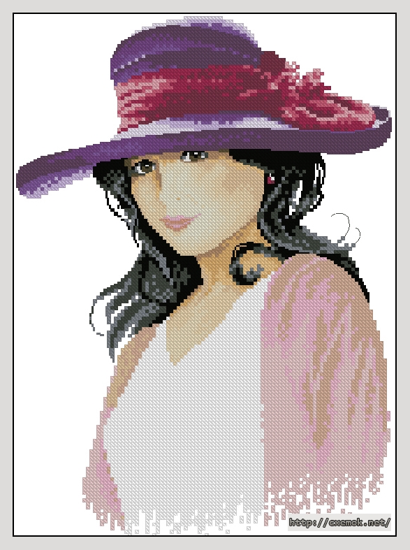 Download embroidery patterns by cross-stitch  - Jessica, author 