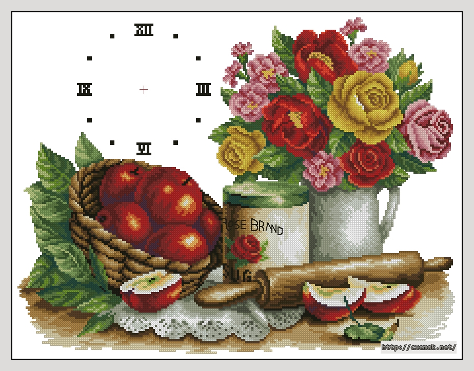 Download embroidery patterns by cross-stitch  - 