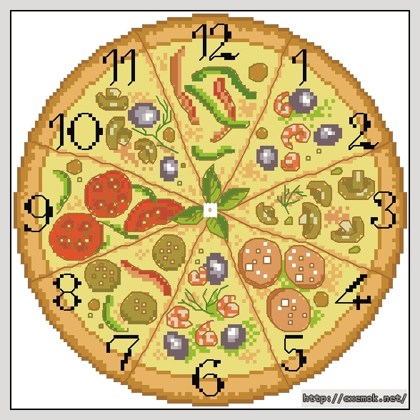 Download embroidery patterns by cross-stitch  - Bon appetit!, author 