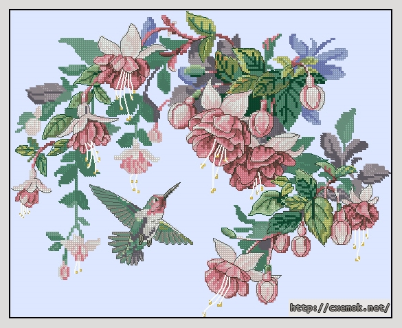 Download embroidery patterns by cross-stitch  - Sweetness of nature, author 