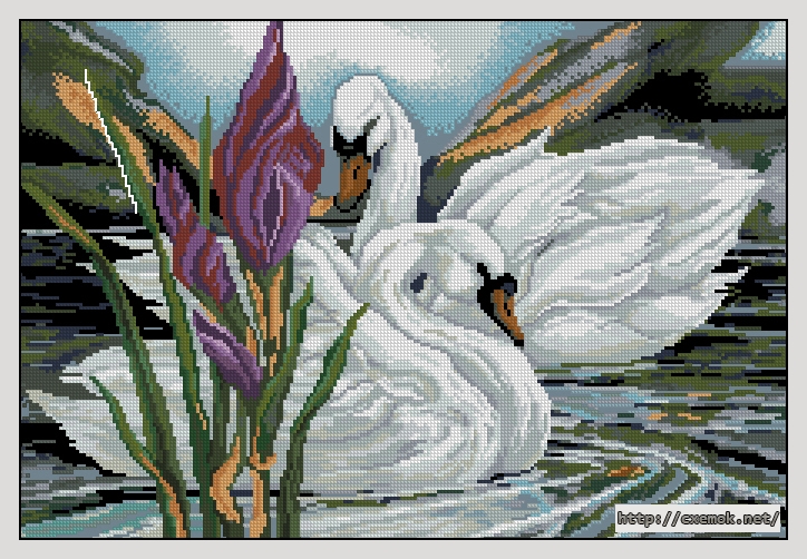 Download embroidery patterns by cross-stitch  - Идеальная пара, author 