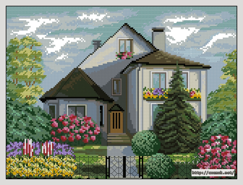 Download embroidery patterns by cross-stitch  - Быково, author 