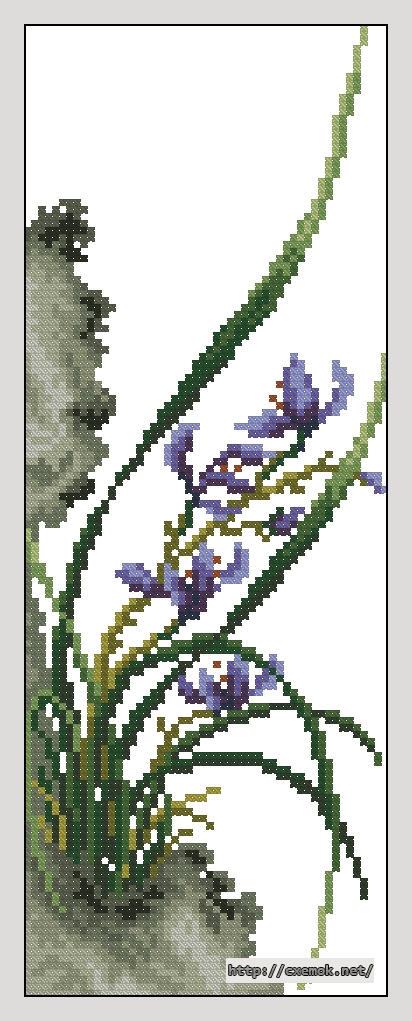 Download embroidery patterns by cross-stitch  - Панно 1