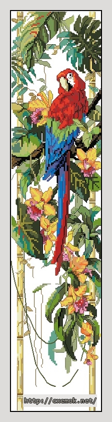 Download embroidery patterns by cross-stitch  - Tropica, author 