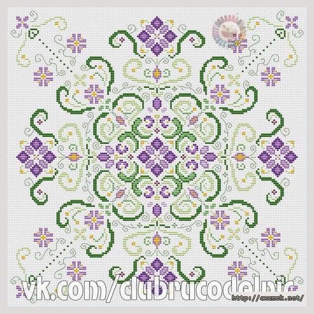 Download embroidery patterns by cross-stitch  - Узор1