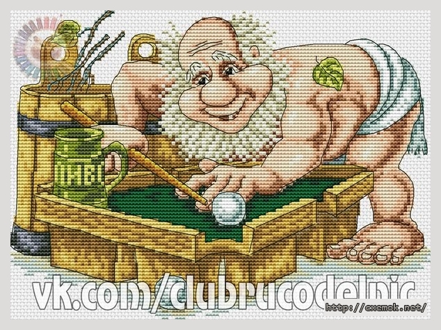 Download embroidery patterns by cross-stitch  - Карамболь