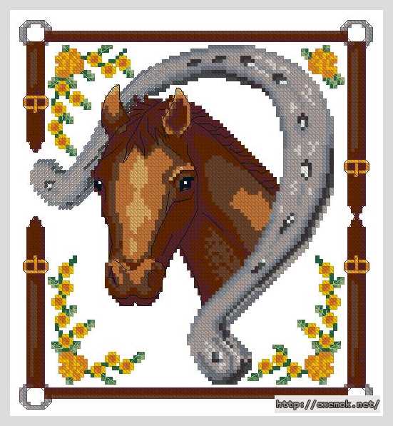 Download embroidery patterns by cross-stitch  - На счастье!
