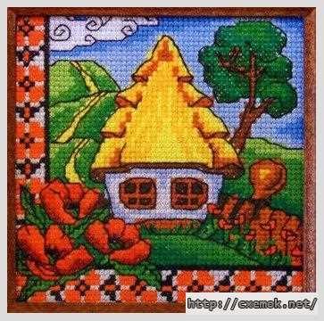 Download embroidery patterns by cross-stitch  - Маки полісся