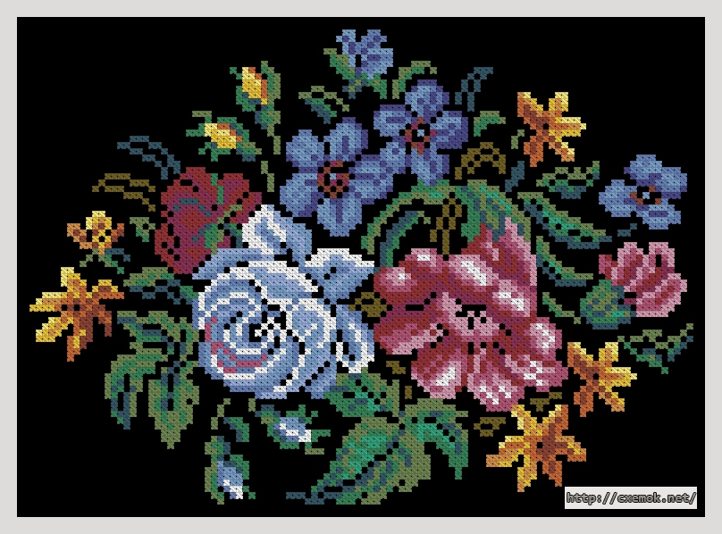 Download embroidery patterns by cross-stitch  - Радость, author 