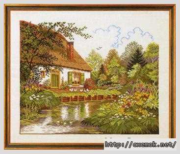 Download embroidery patterns by cross-stitch  - Родной дом
