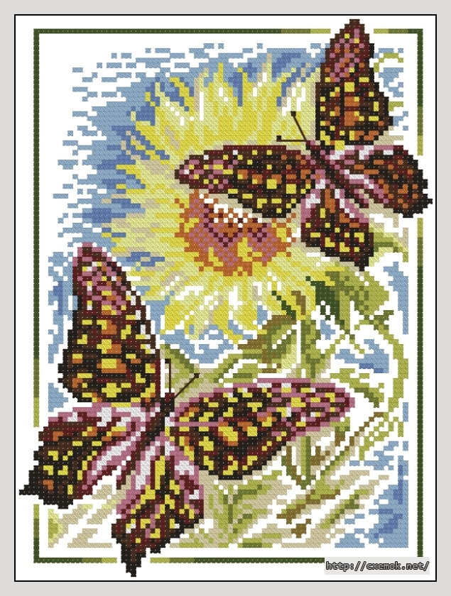 Download embroidery patterns by cross-stitch  - Адмирал, author 
