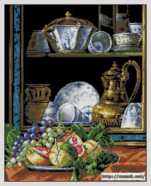 Download embroidery patterns by cross-stitch  - Stillife